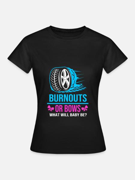 Gender Reveal - Frauen T-Shirt - Schwarz