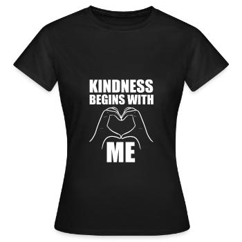 Mobbing - Frauen T-Shirt - Schwarz - Vorne - AI Model Female 172 dark (172cm)