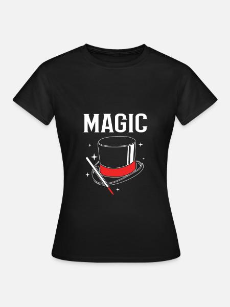 Zauberer - Frauen T-Shirt - Schwarz