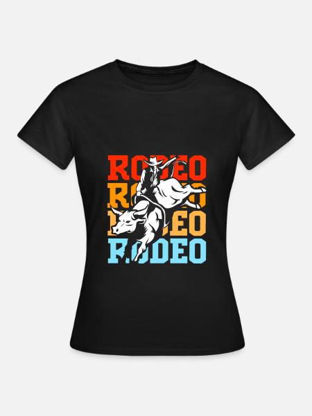 Rodeo - Frauen T-Shirt - Schwarz