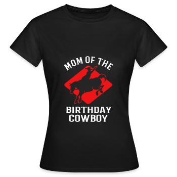 Rodéo - T-shirt Femme - noir - Devant - AI Model Female 172 dark (172cm)