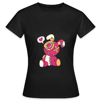 Voodoo - Women's T-Shirt - black - Front - AI Model Female 172 dark (172cm)