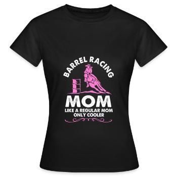 Rodéo - T-shirt Femme - noir - Devant - AI Model Female 172 dark (172cm)