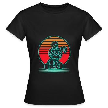 Voodoo - Women's T-Shirt - black - Front - AI Model Female 172 dark (172cm)
