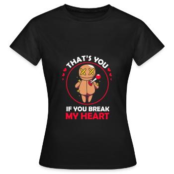 Voodoo - Women's T-Shirt - black - Front - AI Model Female 172 dark (172cm)
