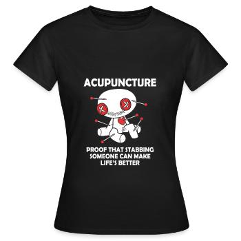 Voodoo - Women's T-Shirt - black - Front - AI Model Female 172 dark (172cm)