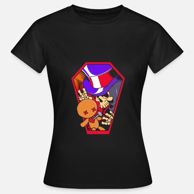 Voodoo Skeleton - Women's T-Shirt - black