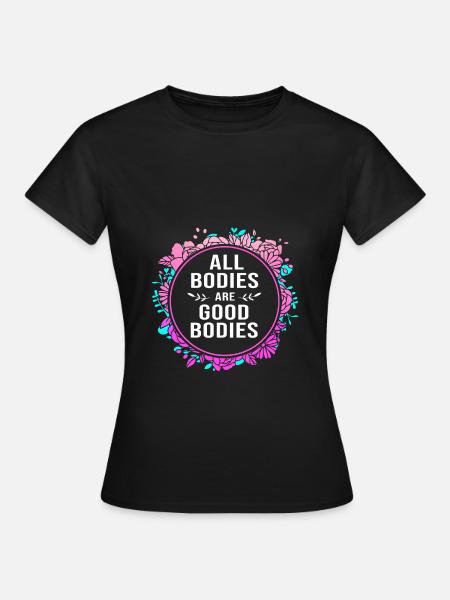 Body Positivity Féminisme féministe Féministe - T-shirt Femme - noir