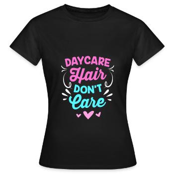 Kindergarten Education Educator Educator - Women's T-Shirt - black - Front - AI Model Female 172 dark (172cm)