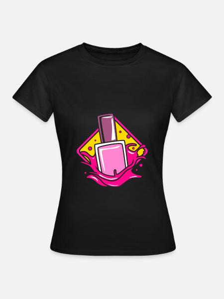 Kosmetikerin - Frauen T-Shirt - Schwarz