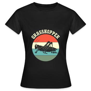 Grasshopper - Women's T-Shirt - black - Front - AI Model Female 172 dark (172cm)