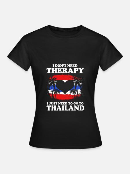 Thailand - Frauen T-Shirt - Schwarz