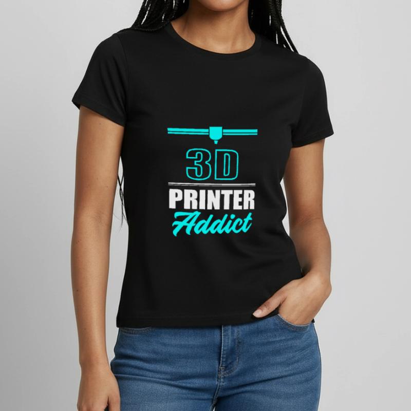 Impression 3D Impression Prototype T-shirt Femme