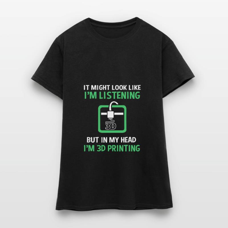 Impression 3D Impression Prototype T-shirt Femme