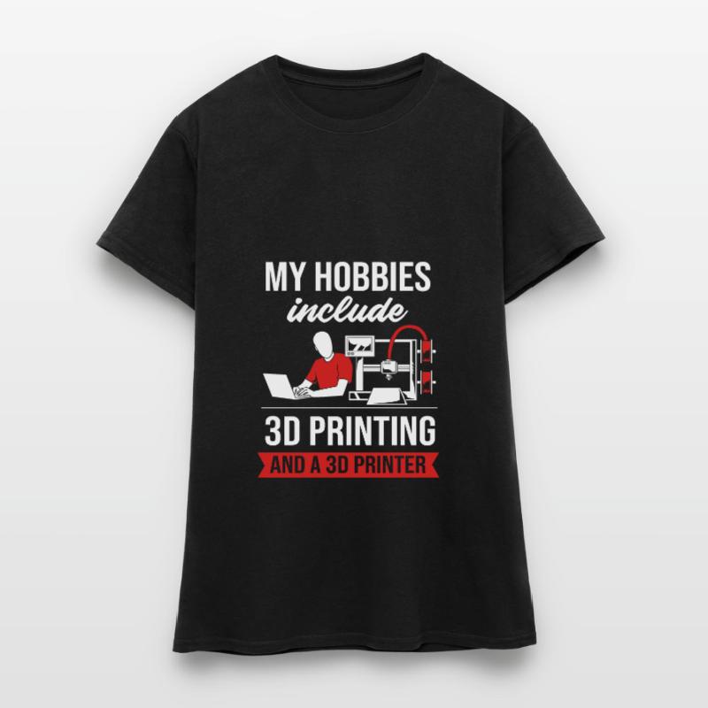 Impression 3D Impression Prototype T-shirt Femme