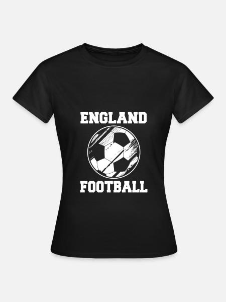 England - Frauen T-Shirt - Schwarz