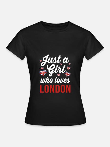 Angleterre - T-shirt Femme - noir