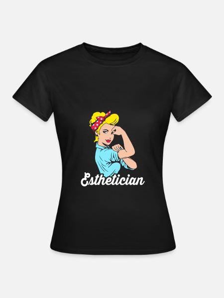 Kosmetikerin - Frauen T-Shirt - Schwarz