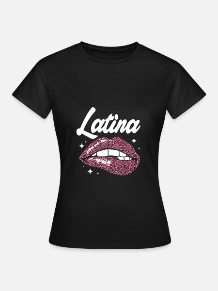 Latina Mutter - Frauen T-Shirt - Schwarz