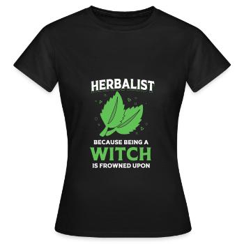 Huile essentielle - T-shirt Femme - noir - Devant - AI Model Female 172 dark (172cm)