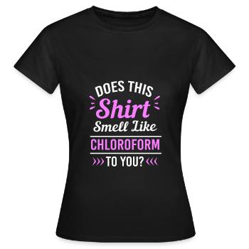 Huile essentielle - T-shirt Femme - noir - Devant - AI Model Female 172 dark (172cm)