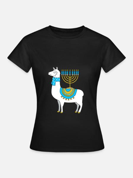 Chanukkah - Frauen T-Shirt - Schwarz