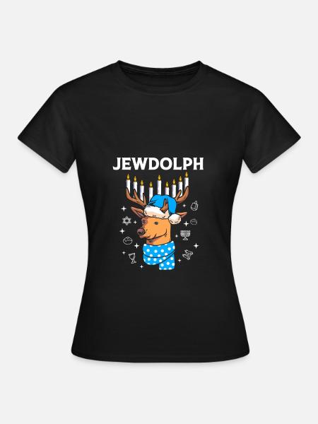 Chanukkah - Frauen T-Shirt - Schwarz