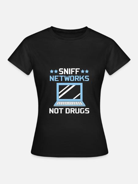Cybersecurity Cyber Programmierer Hacker - Frauen T-Shirt - Schwarz
