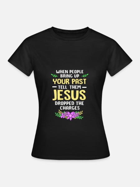 Drogenfrei Sucht Süchtig - Frauen T-Shirt - Schwarz