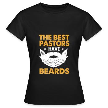 Pasteur - T-shirt Femme - noir - Devant - AI Model Female 172 dark (172cm)