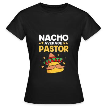 Pasteur - T-shirt Femme - noir - Devant - AI Model Female 172 dark (172cm)