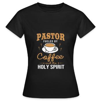 Pasteur - T-shirt Femme - noir - Devant - AI Model Female 172 dark (172cm)