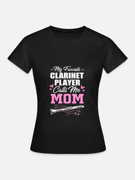 Klarinette - Frauen T-Shirt - Schwarz