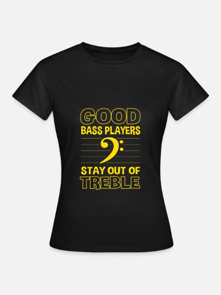 Klarinette - Frauen T-Shirt - Schwarz