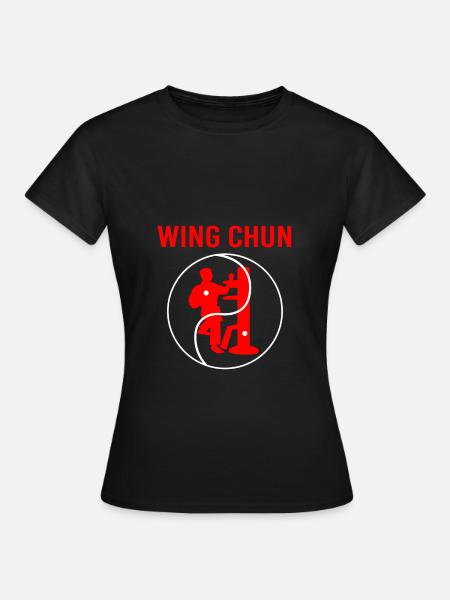 Wing Chun - Frauen T-Shirt - Schwarz