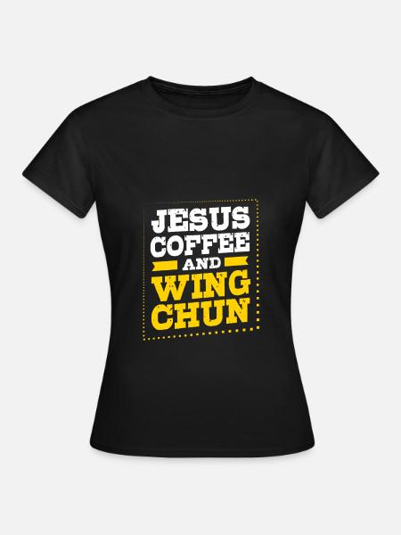Wing Chun - Frauen T-Shirt - Schwarz