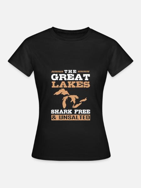 Great Lakes - Frauen T-Shirt - Schwarz