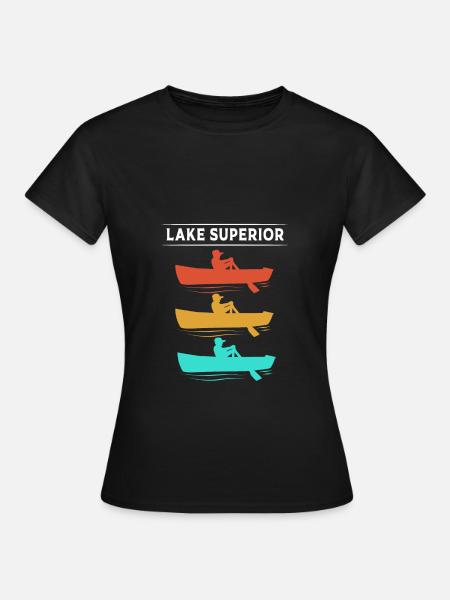 Great Lakes - Frauen T-Shirt - Schwarz
