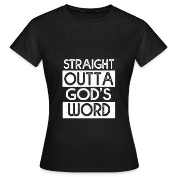 Youth pastor - Women's T-Shirt - black - Front - AI Model Female 172 dark (172cm)