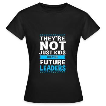 Youth pastor - Women's T-Shirt - black - Front - AI Model Female 172 dark (172cm)