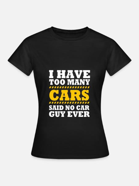 Autofahrer - Frauen T-Shirt - Schwarz