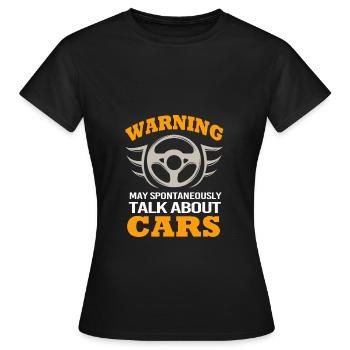 Autofahrer - Frauen T-Shirt - Schwarz - Vorne - AI Model Female 172 dark (172cm)