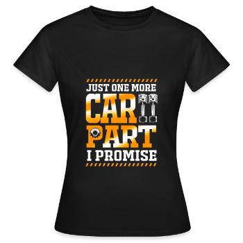 Autofahrer - Frauen T-Shirt - Schwarz - Vorne - AI Model Female 172 dark (172cm)