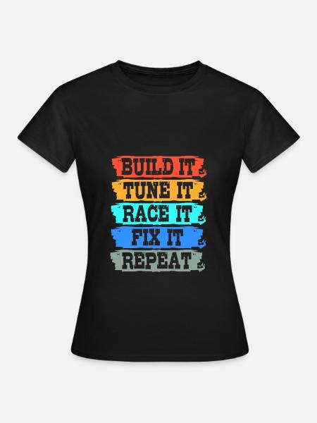 Autofahrer - Frauen T-Shirt - Schwarz