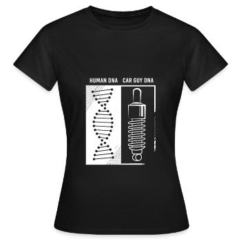 Autofahrer - Frauen T-Shirt - Schwarz - Vorne - AI Model Female 172 dark (172cm)