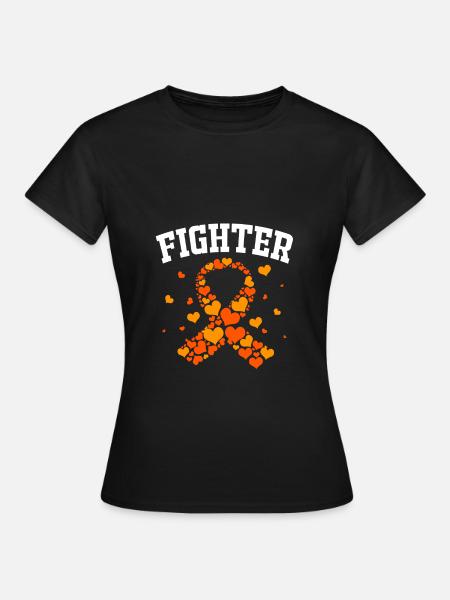 Leukämie Bewusstsein - Frauen T-Shirt - Schwarz