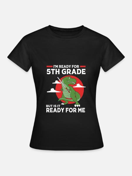 5. Klasse - Frauen T-Shirt - Schwarz