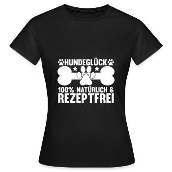 Chien Propriétaire De Chien Propriétaire De Chien Motif Chiens - T-shirt Femme - noir - Devant - AI Model Female 172 dark (172cm)