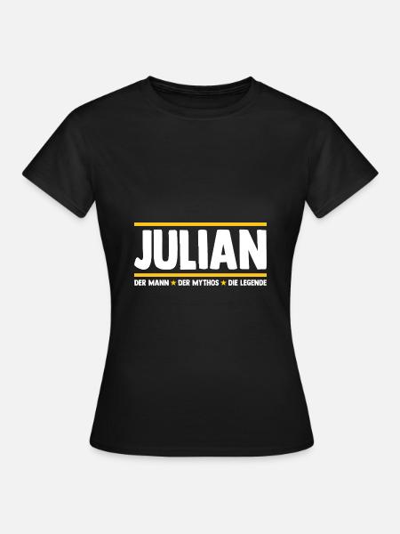 Julian - Frauen T-Shirt - Schwarz