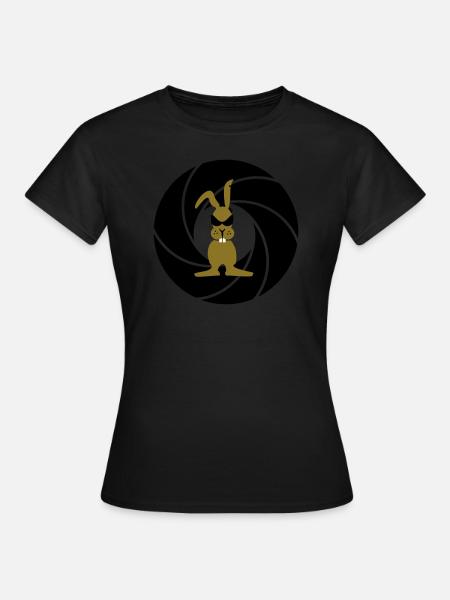 Blende / Aperture (1c) - Frauen T-Shirt - Schwarz